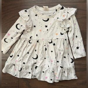 Starry Night Baby Dress Bamboo